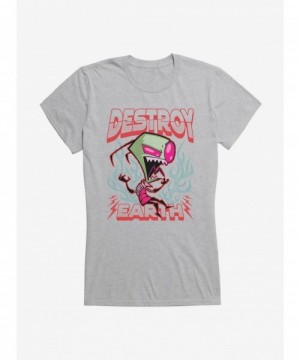 Wholesale Invader Zim Unique Destroy Girls T-Shirt $7.17 T-Shirts