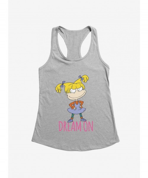 Crazy Deals Rugrats Angelica Dream On Girls Tank $9.56 Tanks