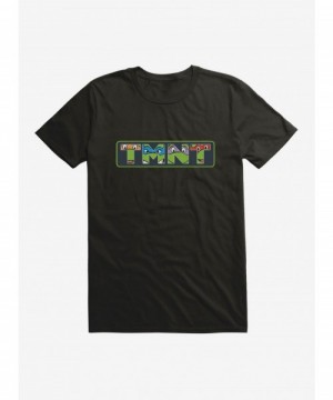 Sale Item Teenage Mutant Ninja Turtles Face Font T-Shirt $7.46 T-Shirts