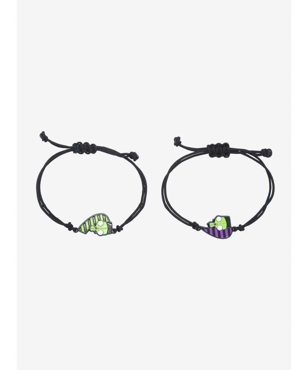 Pre-sale Invader Zim GIR Broken Hearts Bestie Bracelet Set $4.45 Other Merch