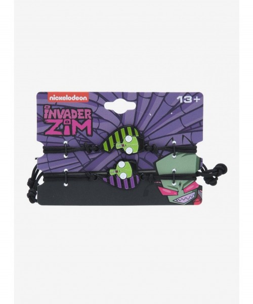 Pre-sale Invader Zim GIR Broken Hearts Bestie Bracelet Set $4.45 Other Merch