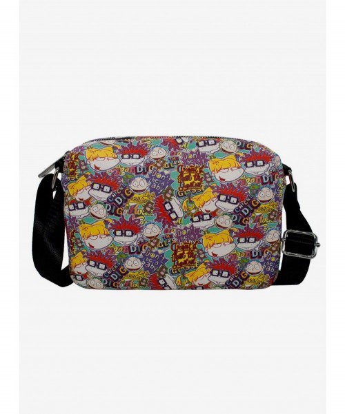 Value for Money Nickelodeon Rugrats Collage Crossbody Bag $8.55 Bags