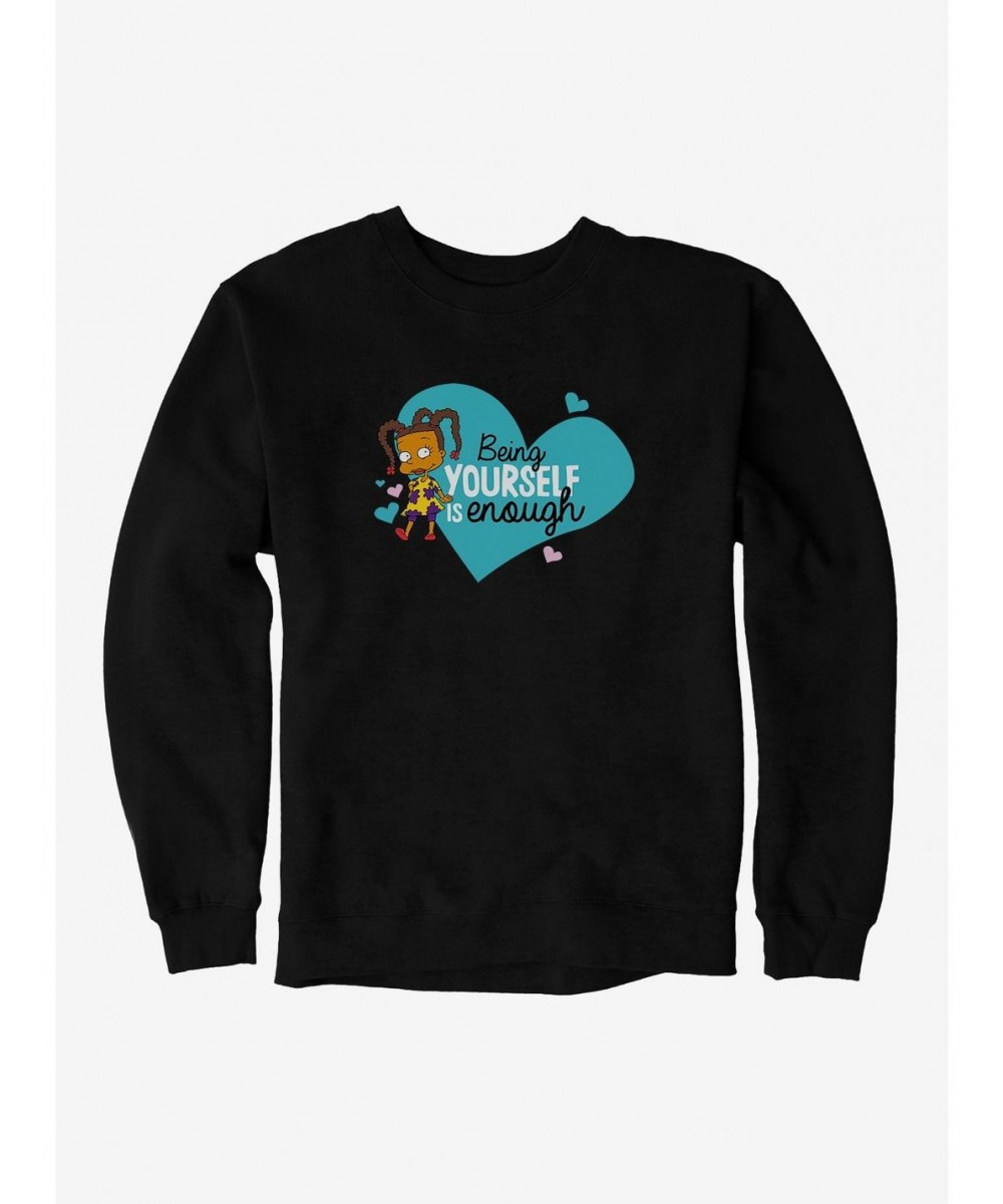 Clearance Rugrats Susie Carmichael Being Yourself Is Enough Sweatshirt $10.33 Sweatshirts