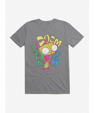 Discount Sale Invader Zim Doom Doom Doom T-Shirt $7.07 T-Shirts