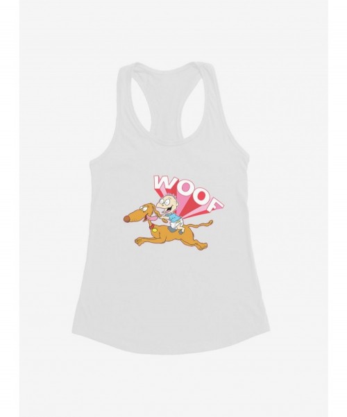 Trendy Rugrats Spike And Tommy Woof Girls Tank $6.37 Tanks