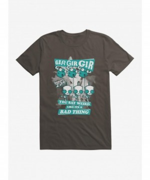 Best Deal Invader Zim Weird Like It's A Bad Thing T-Shirt $7.07 T-Shirts