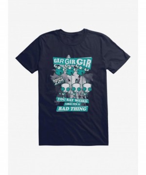 Best Deal Invader Zim Weird Like It's A Bad Thing T-Shirt $7.07 T-Shirts