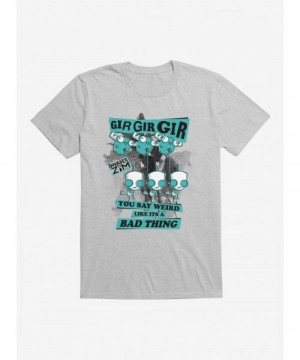 Best Deal Invader Zim Weird Like It's A Bad Thing T-Shirt $7.07 T-Shirts