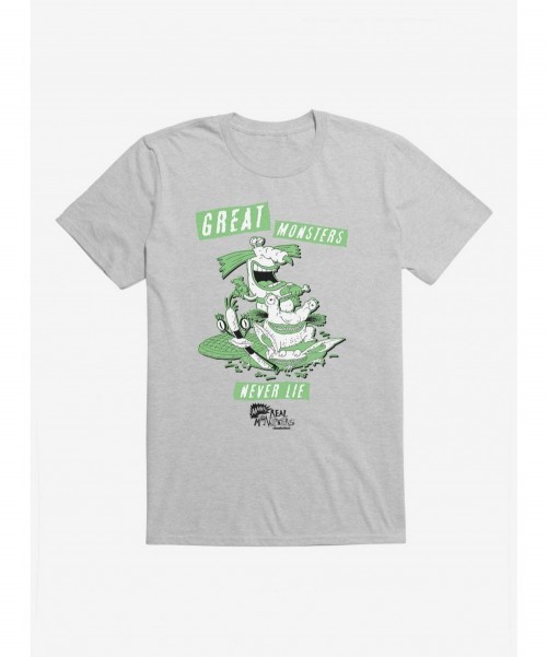 Discount Aaahh!!! Real Monsters Great Monsters Never Lie T-Shirt $8.80 T-Shirts