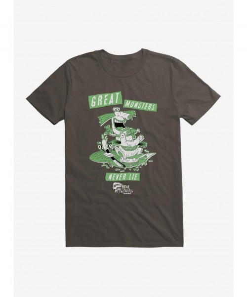 Discount Aaahh!!! Real Monsters Great Monsters Never Lie T-Shirt $8.80 T-Shirts