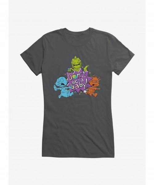 Flash Sale Rugrats Don?t Be A Baby Girls T-Shirt $7.97 T-Shirts