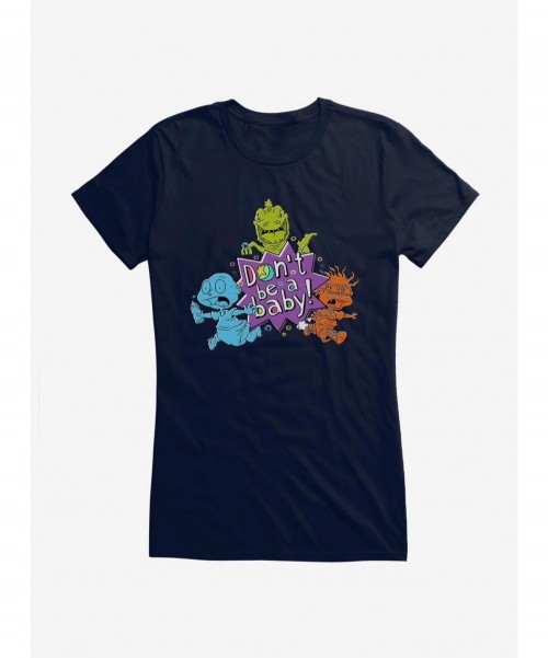 Flash Sale Rugrats Don?t Be A Baby Girls T-Shirt $7.97 T-Shirts