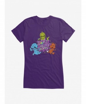 Flash Sale Rugrats Don?t Be A Baby Girls T-Shirt $7.97 T-Shirts