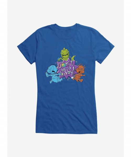 Flash Sale Rugrats Don?t Be A Baby Girls T-Shirt $7.97 T-Shirts