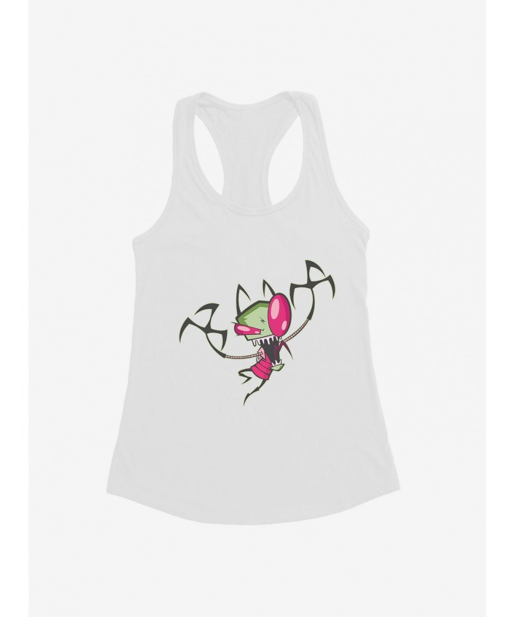 Discount Sale Invader Zim Attack Girls Tank $7.97 Tanks