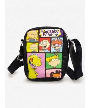 High Quality Rugrats 7 Character Pose Blocks Cross Body Bag $18.45 Bags