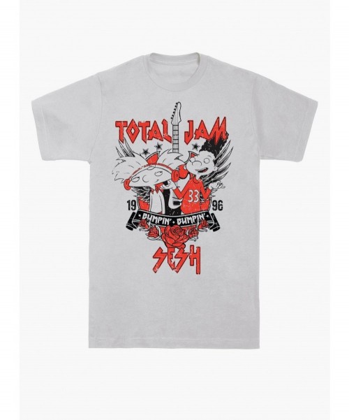 Value Item Hey Arnold! Total Jam T-Shirt $5.74 T-Shirts