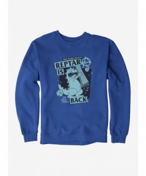 Exclusive Price Rugrats Punk Poster Reptar Is Back Sweatshirt $12.40 Sweatshirts