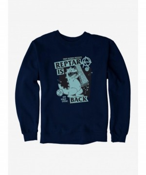 Exclusive Price Rugrats Punk Poster Reptar Is Back Sweatshirt $12.40 Sweatshirts