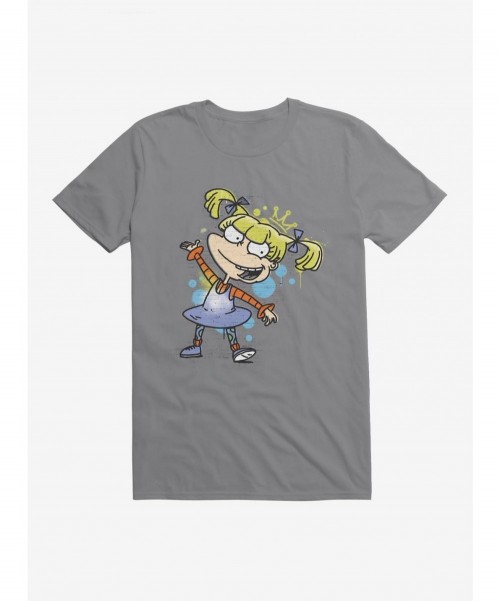 Huge Discount Rugrats Angelica Graffiti T-Shirt $7.07 T-Shirts