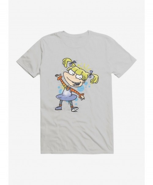 Huge Discount Rugrats Angelica Graffiti T-Shirt $7.07 T-Shirts