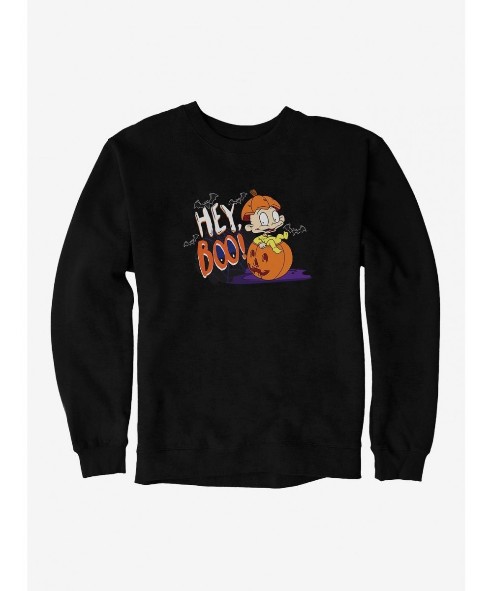 New Arrival Rugrats Halloween Dil Hey Boo! Sweatshirt $8.86 Sweatshirts