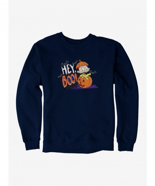 New Arrival Rugrats Halloween Dil Hey Boo! Sweatshirt $8.86 Sweatshirts