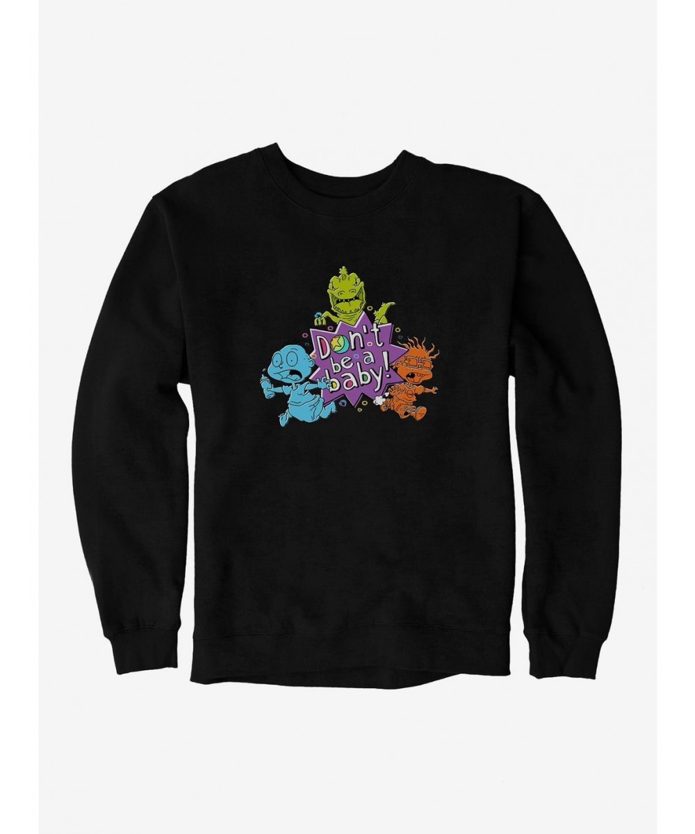 Discount Sale Rugrats Don?t Be A Baby Sweatshirt $14.76 Sweatshirts