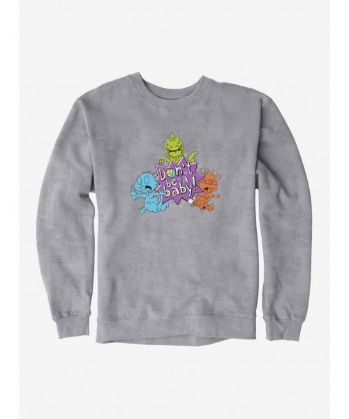 Discount Sale Rugrats Don?t Be A Baby Sweatshirt $14.76 Sweatshirts