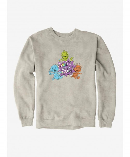 Discount Sale Rugrats Don?t Be A Baby Sweatshirt $14.76 Sweatshirts