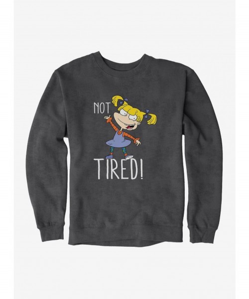 Limited-time Offer Rugrats Angelica Not Tired Sweatshirt $11.22 Sweatshirts