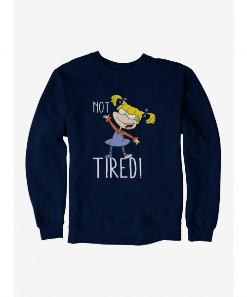 Limited-time Offer Rugrats Angelica Not Tired Sweatshirt $11.22 Sweatshirts