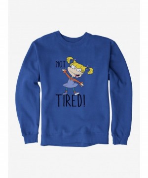 Limited-time Offer Rugrats Angelica Not Tired Sweatshirt $11.22 Sweatshirts