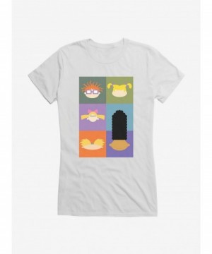 Discount Sale Nick 90's Characters Girls T-Shirt $8.57 T-Shirts