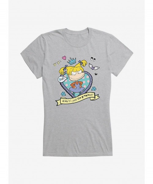 Low Price Rugrats Angelica Aren't I Just The Greatest? Girls T-Shirt $7.17 T-Shirts