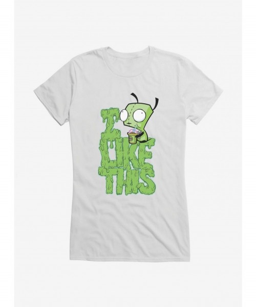 Absolute Discount Invader Zim I Like This Girls T-Shirt $9.96 T-Shirts