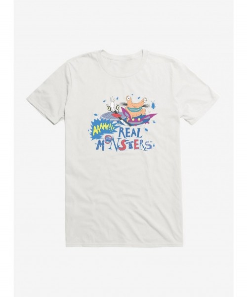 Pre-sale Discount Aaahh!!! Real Monsters Make A Splash T-Shirt $7.46 T-Shirts