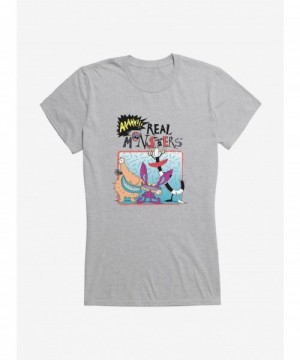 Fashion Aaahh!!! Real Monsters Group Pose Girls T-Shirt $8.17 T-Shirts