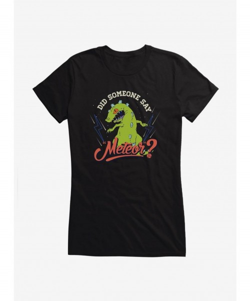 Seasonal Sale Rugrats Reptar Meteor Girls T-Shirt $6.57 T-Shirts