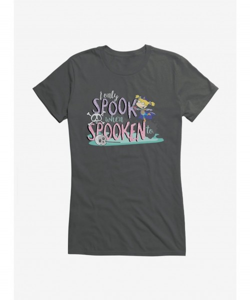 Value for Money Rugrats Halloween Angelica Spook When Spooken To Girls T-Shirt $8.37 T-Shirts