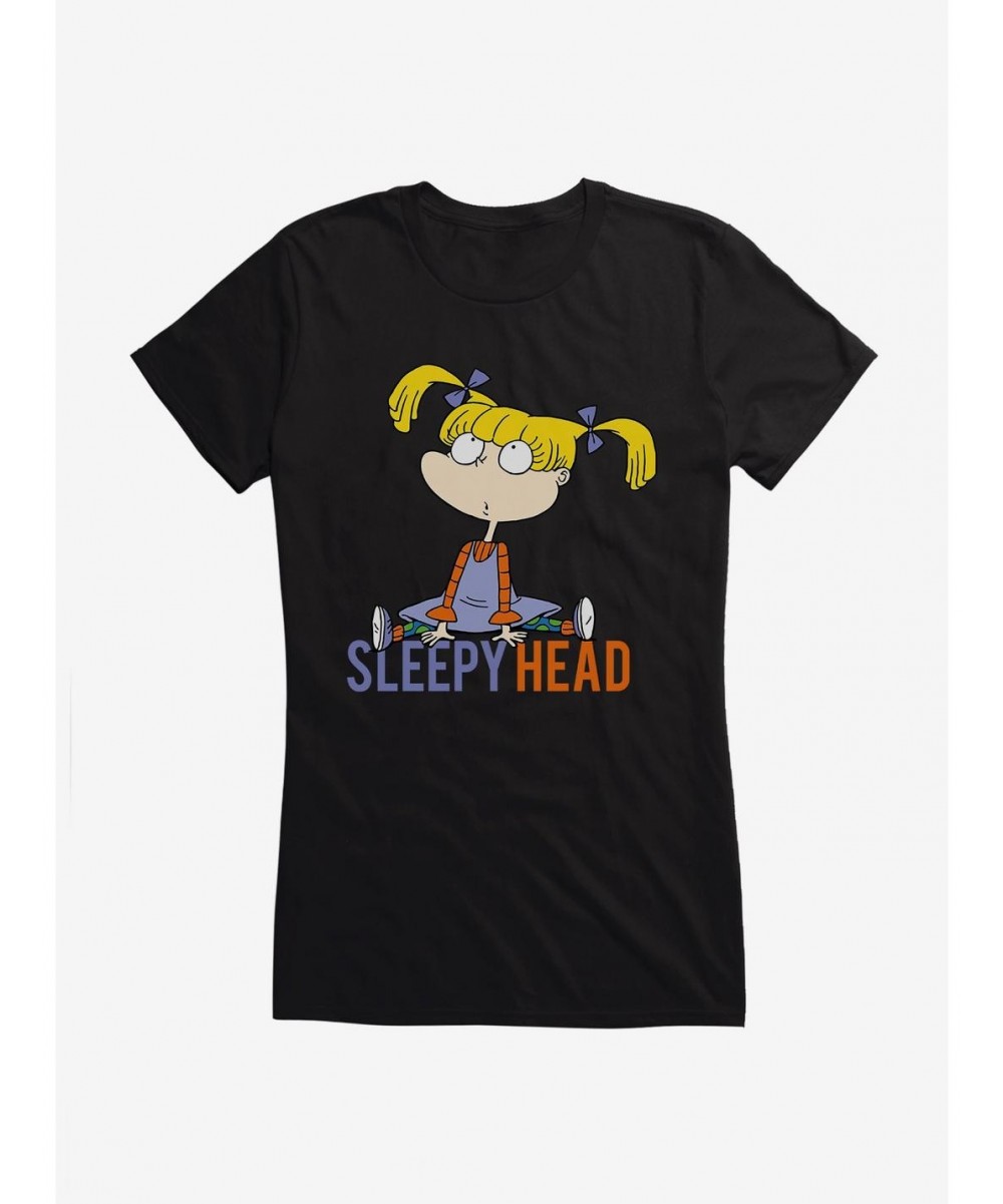 Pre-sale Discount Rugrats Angelica Sleepy Head Girls T-Shirt $6.97 T-Shirts