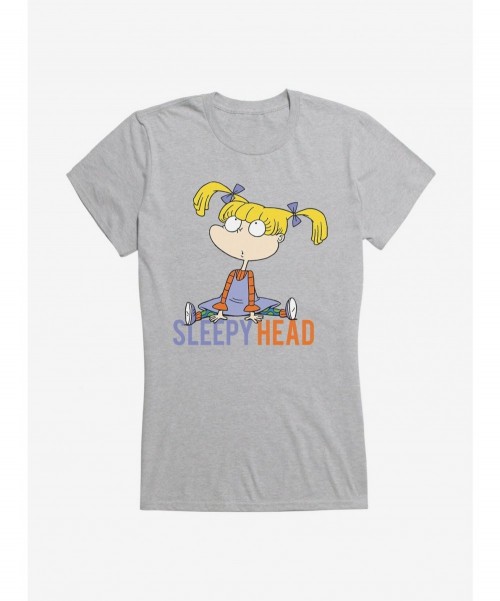 Pre-sale Discount Rugrats Angelica Sleepy Head Girls T-Shirt $6.97 T-Shirts