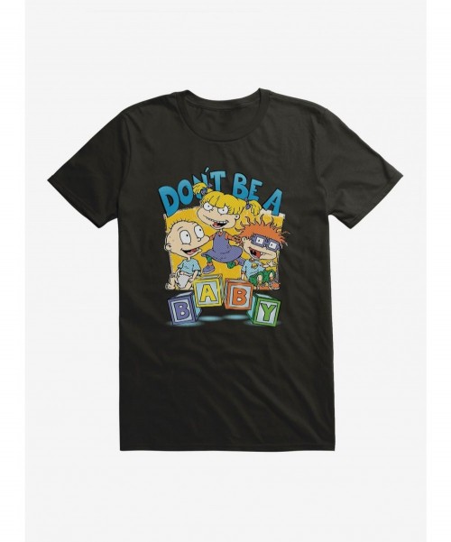 Huge Discount Rugrats Don't Be A Baby T-Shirt $7.84 T-Shirts