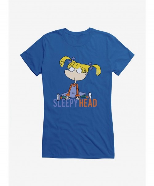 Pre-sale Discount Rugrats Angelica Sleepy Head Girls T-Shirt $6.97 T-Shirts