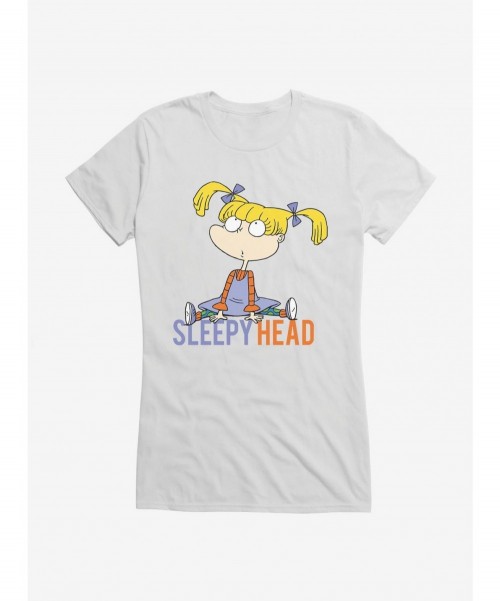 Pre-sale Discount Rugrats Angelica Sleepy Head Girls T-Shirt $6.97 T-Shirts