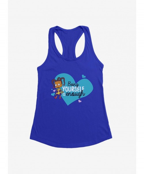 Clearance Rugrats Susie Carmichael Being Yourself Is Enough Girls Tank Top $7.37 Tops