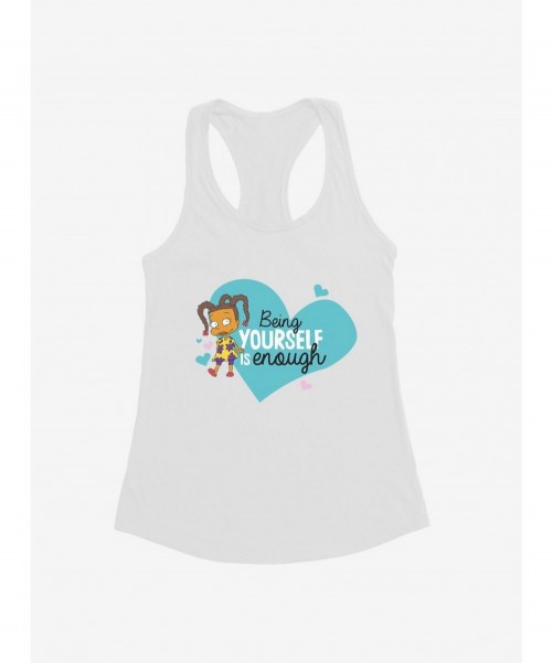 Clearance Rugrats Susie Carmichael Being Yourself Is Enough Girls Tank Top $7.37 Tops