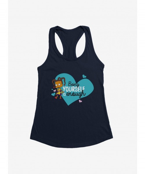 Clearance Rugrats Susie Carmichael Being Yourself Is Enough Girls Tank Top $7.37 Tops