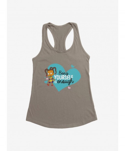 Clearance Rugrats Susie Carmichael Being Yourself Is Enough Girls Tank Top $7.37 Tops