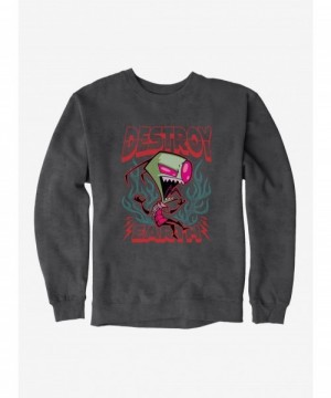 Crazy Deals Invader Zim Unique Destroy Sweatshirt $11.51 Sweatshirts